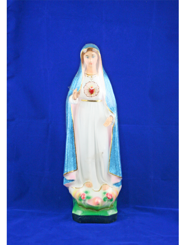 154. Đức Mẹ Fatima 40cm (t.cao + k.tuyến) *