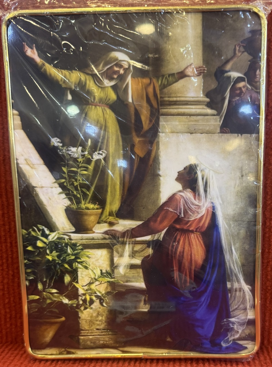 206. AB Đức Maria thăm viếng Th.Isave (15*21)cm