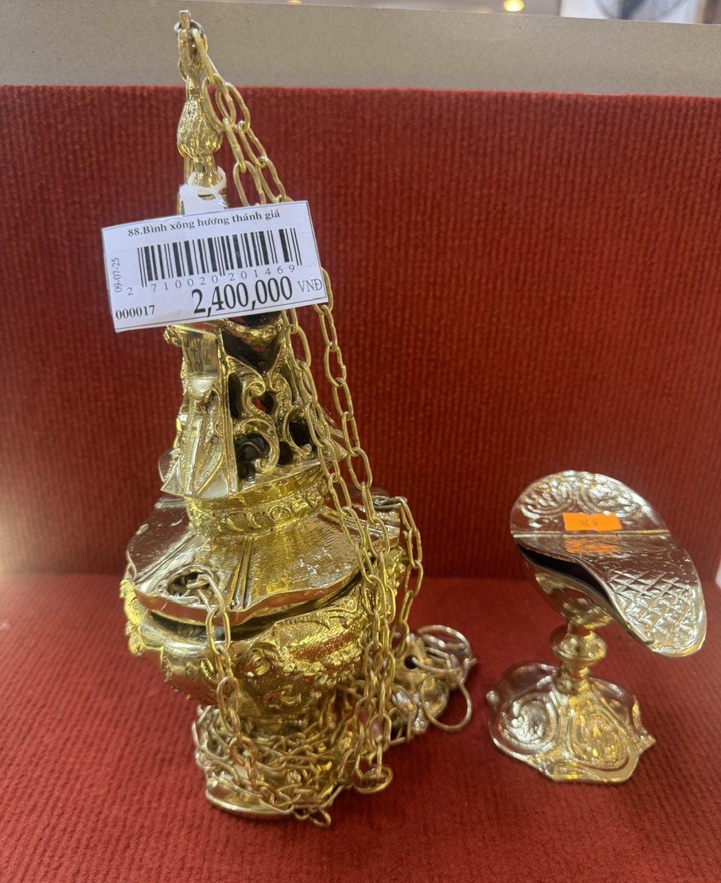 88.Bình xông hương thánh giá