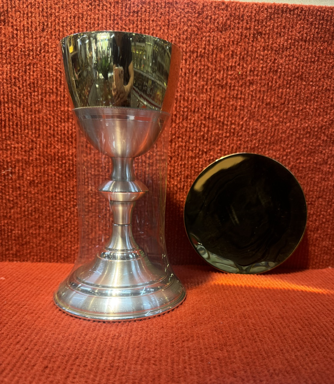 1686. Chén lễ 2 lớp (9.20)cm