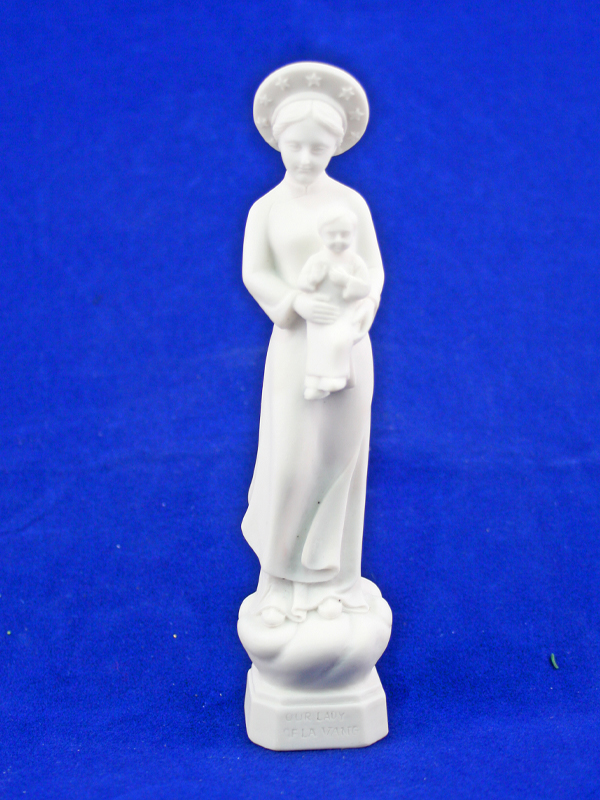 165. Đức Mẹ Lavang 150cm (polymer trắng) 429A