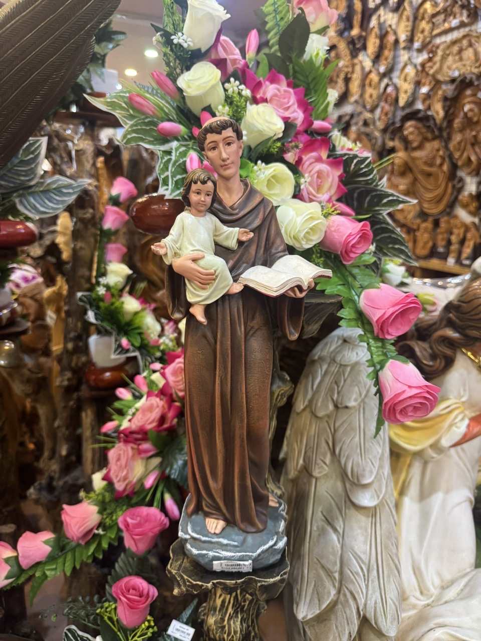 76. Thánh An tôn 40cm (polymer)