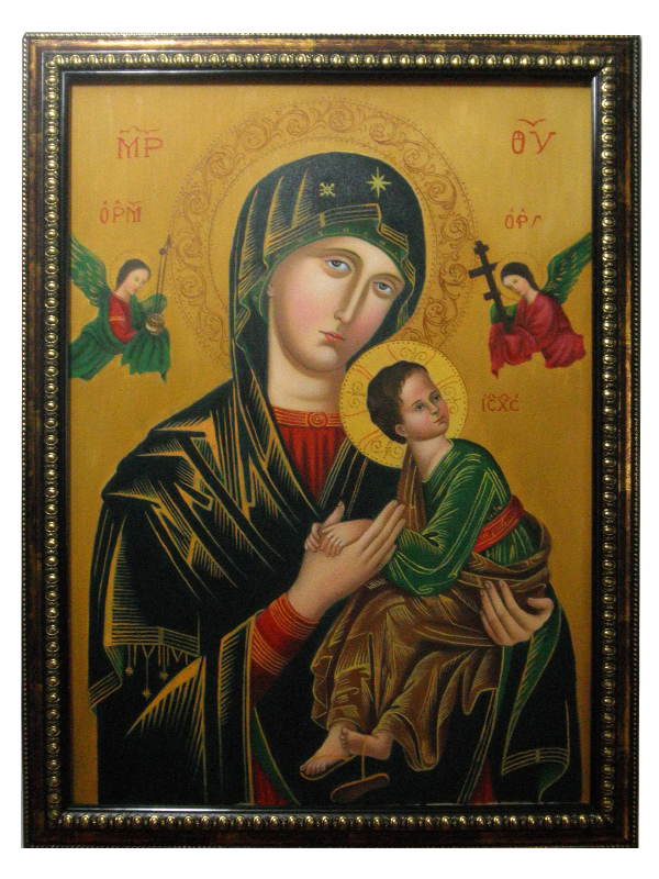 54. Tranh sơn dầu Đức Mẹ HCG (60*80)cm