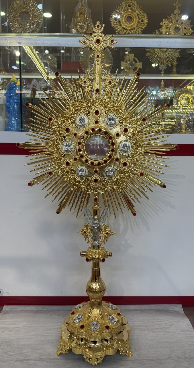 50. Mặt nhật tia, cẩn đá 110cm xv (12 thiên thần)