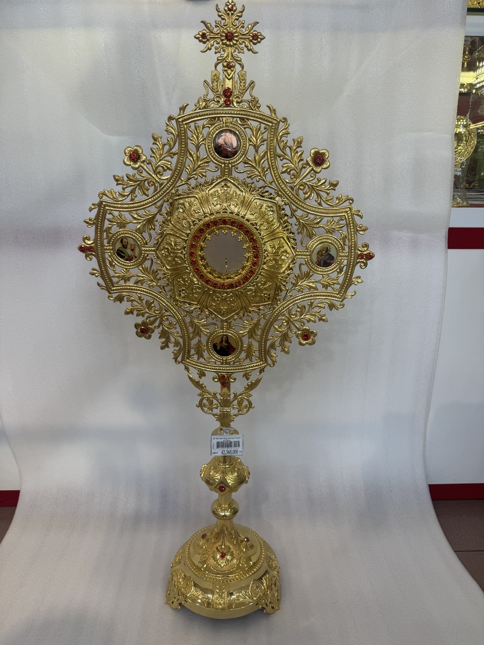 48. Mặt nhật bông thánh giá 4 thánh sử 110cm